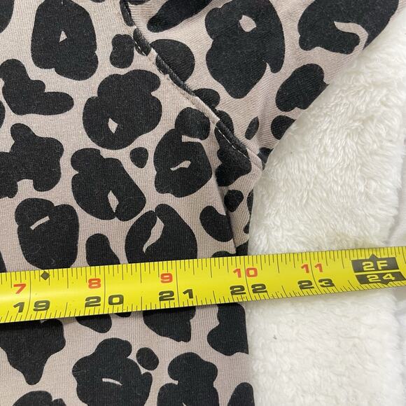 Smash Tess Everywear Cardi Cardigan Size S Lexi Leopard Beige Black Pockets Fall - Picture 7 of 12